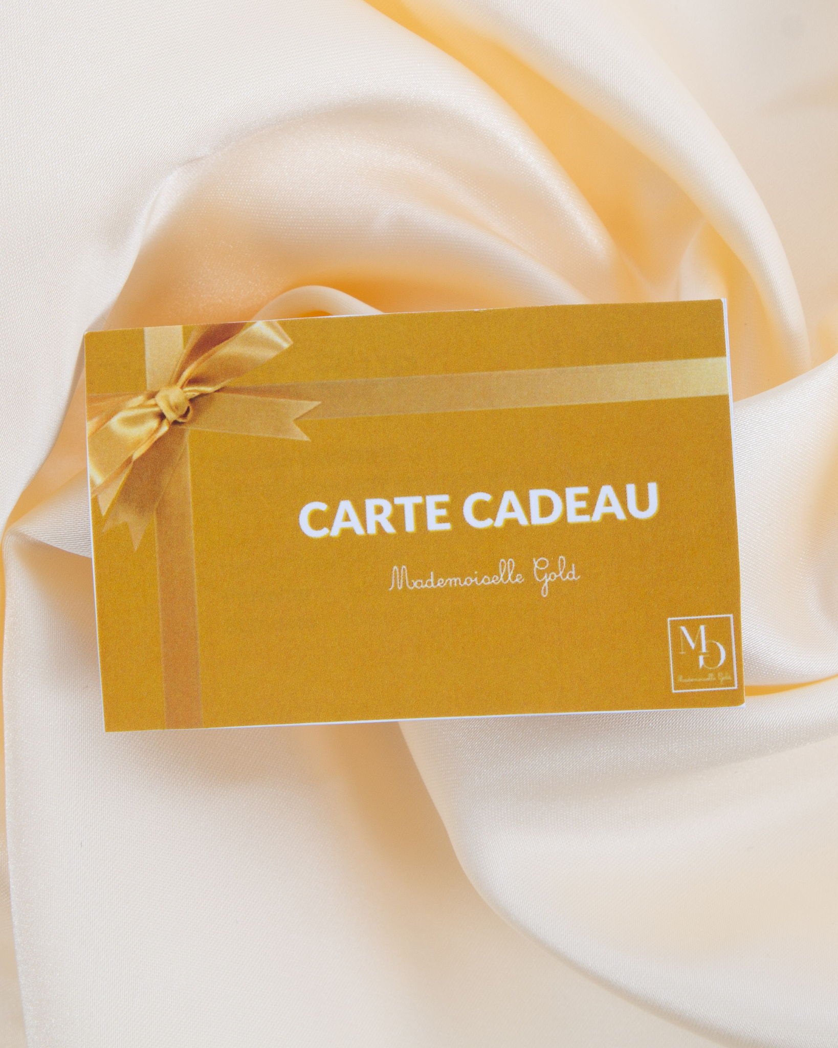 E-carte cadeau Mademoiselle Gold