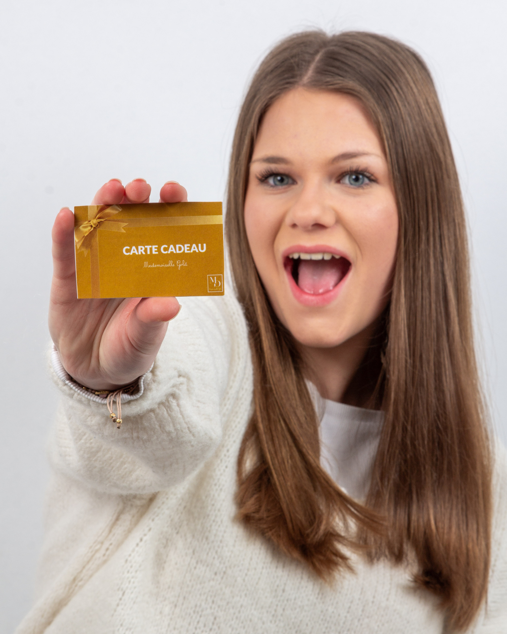 E-carte cadeau Mademoiselle Gold