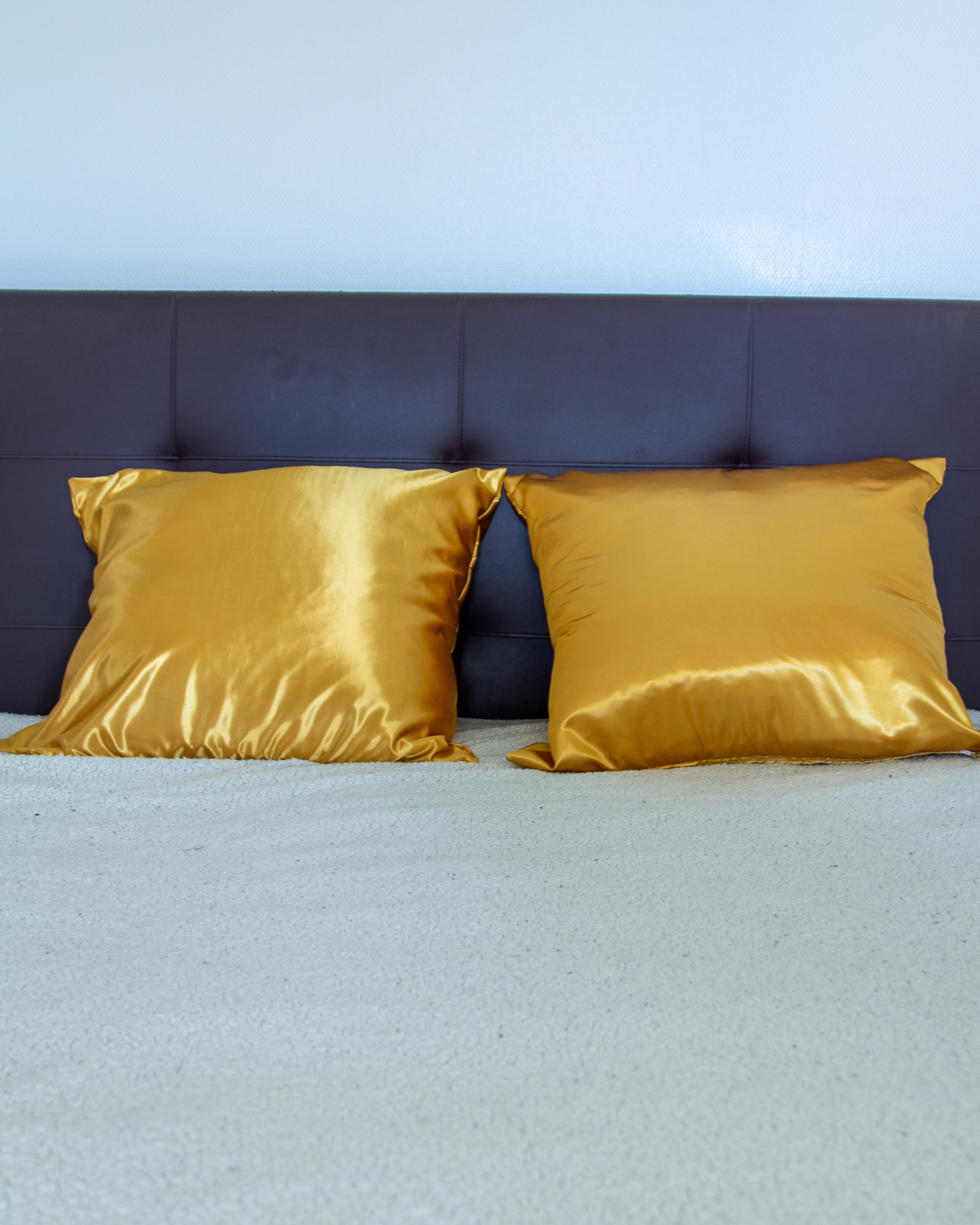 Pack deux taies d'oreillers en satin